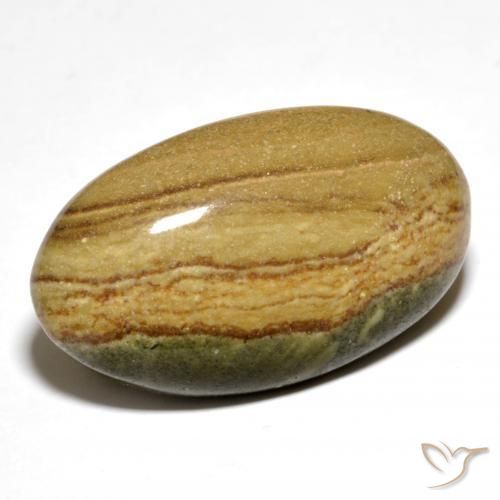 Jaspe Multicolorido Natural 23.80ct, oval, Opaco