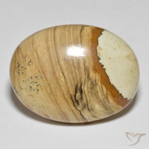 41.24ct Natural Multicolorido Jaspe, oval, Opaco