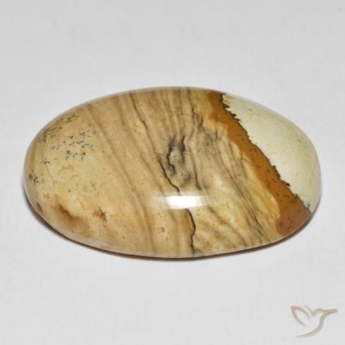 Jaspe Multicolorido Natural 41.24ct, oval, Opaco