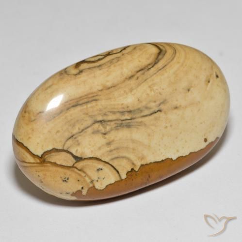 55.34ct Natural Multicolorido Jaspe, oval, Opaco