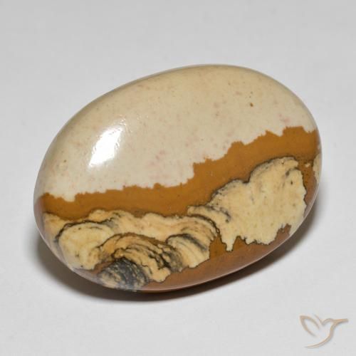 Jaspe Multicolorido Natural 53.62ct, oval, Opaco