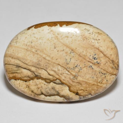 Pedra preciosa oval de jaspe de 51,55 quilates para venda, jaspe certificado solto da Indonésia, Gema natural não tratada, 36,7 x 25,6 mm, Photo A