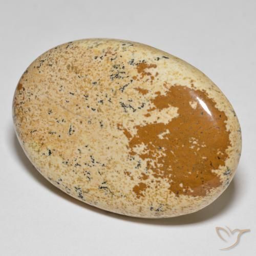 Jaspe Multicolorido Natural 52.82ct, oval, Opaco