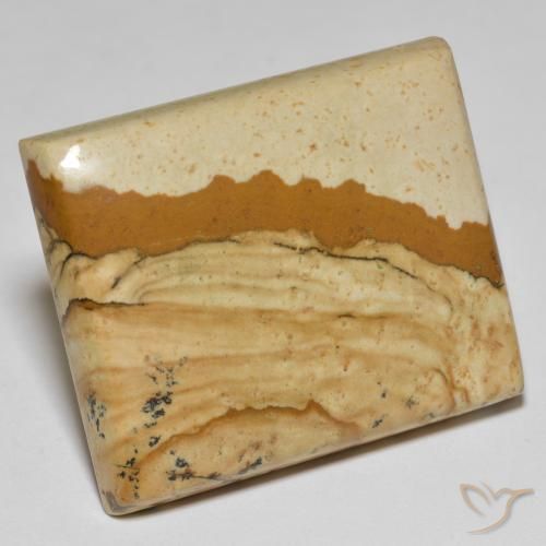 Jaspe Multicolorido Natural 42.90ct, baguete, Opaco