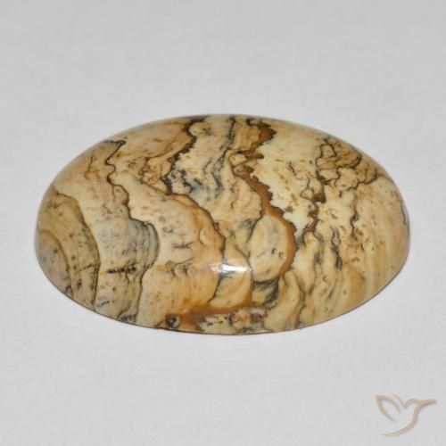 Jaspe Multicolorido Natural 25.04ct, oval, Opaco