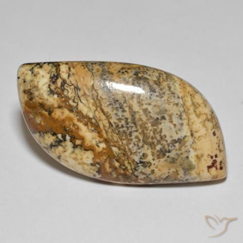 35.50ct Natural Multicolorido Jaspe, Chique, Opaco