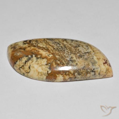 Jaspe Multicolorido Natural 35.50ct, Chique, Opaco