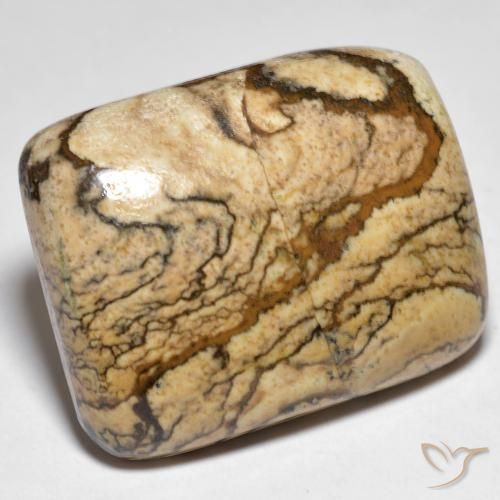 Jaspe Multicolorido Natural 32.92ct, Almofada, Opaco