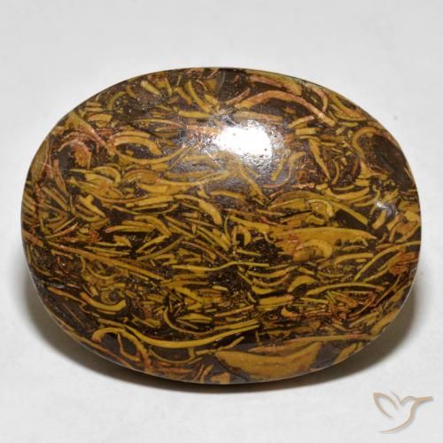 57.24ct Natural Multicolorido Jaspe, oval, Opaco