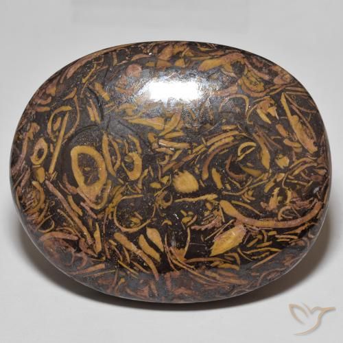 Jaspe Multicolorido Natural 86.58ct, oval, Opaco