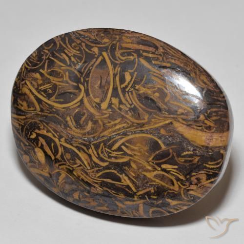 Jaspe Multicolorido Natural 91.29ct, oval, Opaco