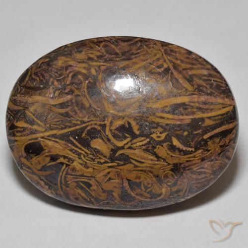 Jaspe Multicolorido Natural 56.86ct, oval, Opaco