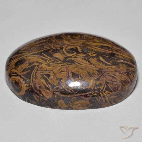 Jaspe Multicolorido Natural 56.86ct, oval, Opaco