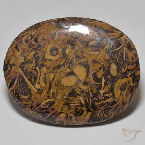 58.13ct Natural Multicolorido Jaspe, oval, Opaco