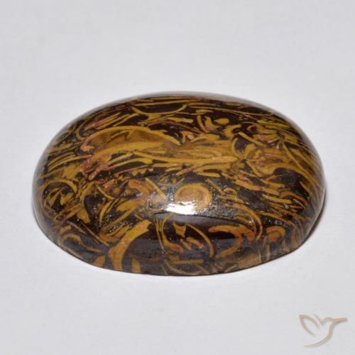 Jaspe Multicolorido Natural 35.02ct, oval, Opaco