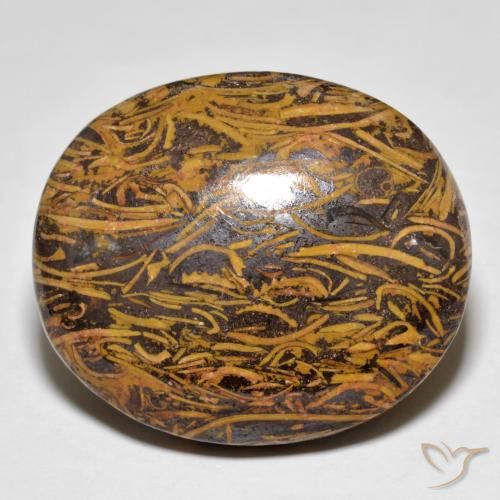 46.21ct Natural Multicolorido Jaspe, oval, Opaco