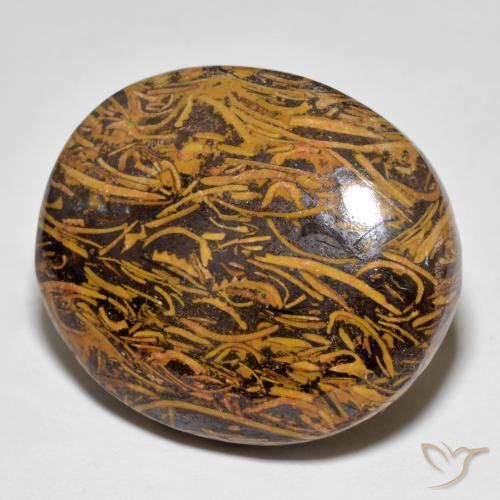 Jaspe Multicolorido Natural 46.21ct, oval, Opaco