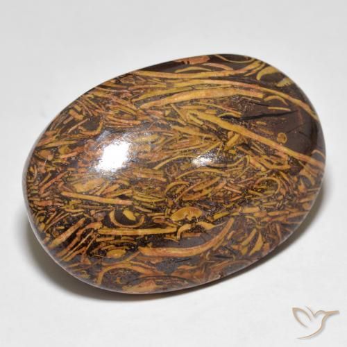 Jaspe Multicolorido Natural 50.12ct, oval, Opaco