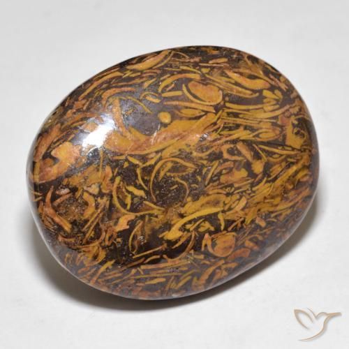 Jaspe Multicolorido Natural 48.67ct, oval, Opaco