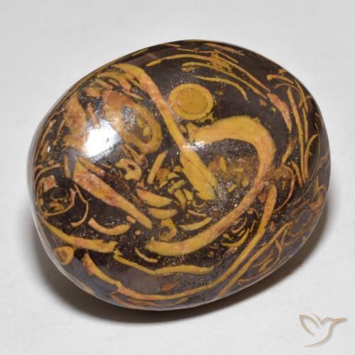 Jaspe Multicolorido Natural 48.68ct, oval, Opaco