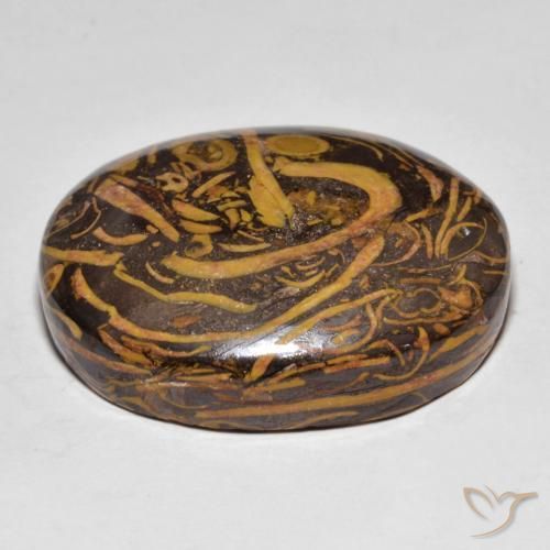 Jaspe Multicolorido Natural 48.68ct, oval, Opaco