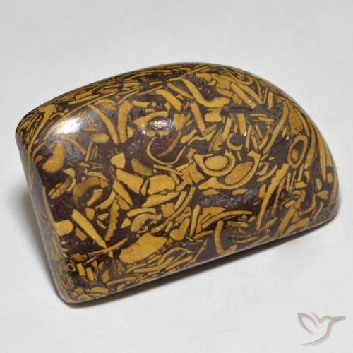 Jaspe Multicolorido Natural 39.25ct, Chique, Opaco