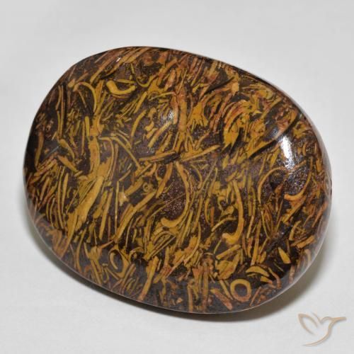 Jaspe Multicolorido Natural 60.90ct, oval, Opaco