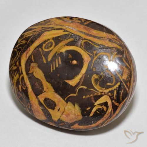 Jaspe Multicolorido Natural 77.56ct, oval, Opaco