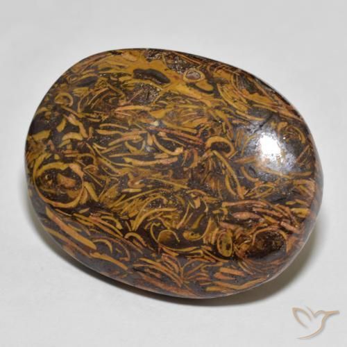 Jaspe Multicolorido Natural 76.80ct, oval, Opaco