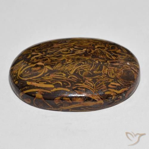 Jaspe Multicolorido Natural 76.80ct, oval, Opaco