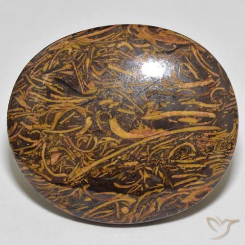 Jaspe Multicolorido Natural 77.23ct, oval, Opaco