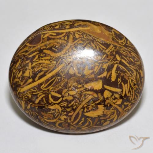 66.56ct Natural Multicolorido Jaspe, oval, Opaco