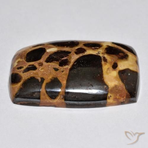 Jaspe Multicolorido Natural 21.42ct, Almofada, Opaco