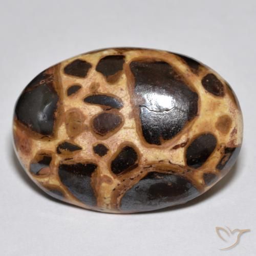 17.21ct Natural Multicolorido Jaspe, oval, Opaco
