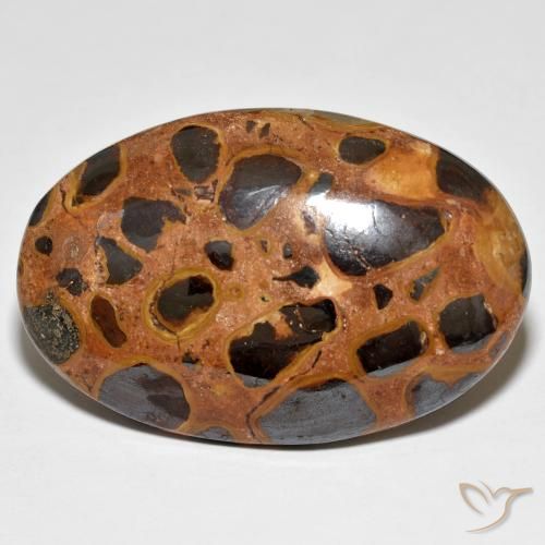 23.58ct Natural Multicolorido Jaspe, oval, Opaco