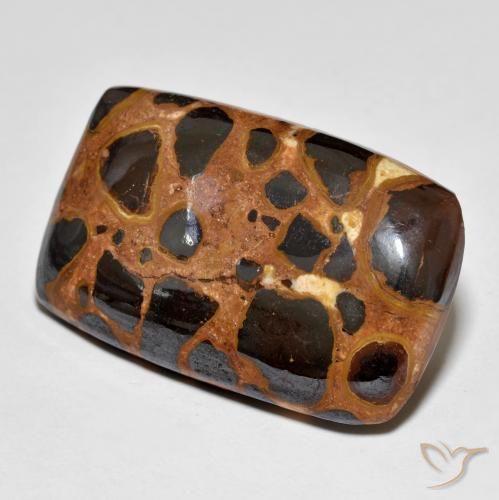 Jaspe Multicolorido Natural 20.40ct, Almofada, Opaco