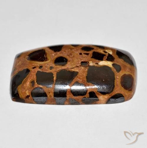 Jaspe Multicolorido Natural 20.40ct, Almofada, Opaco