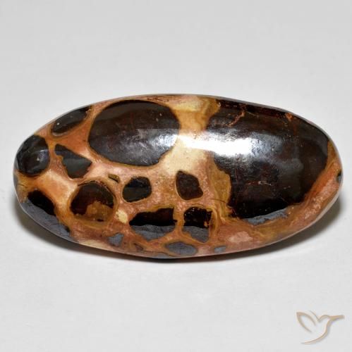 19.60ct Natural Multicolorido Jaspe, oval, Opaco