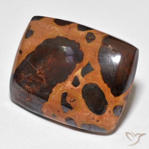 Jaspe Multicolorido Natural 15.07ct, Almofada, Opaco