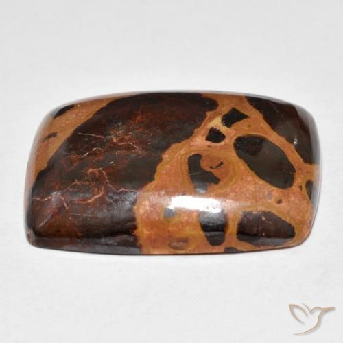 Jaspe Multicolorido Natural 15.07ct, Almofada, Opaco