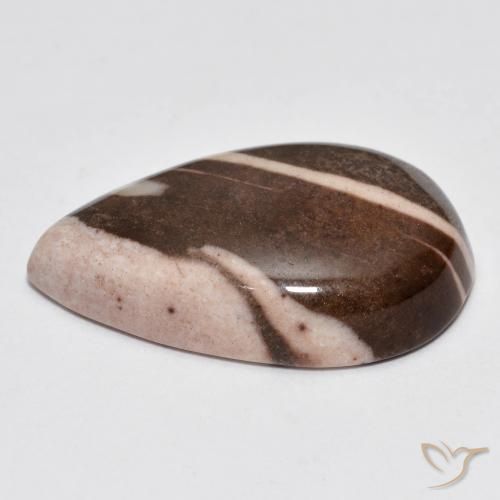 Jaspe Multicolorido Natural 17.02ct, Formato de pêra, Opaco