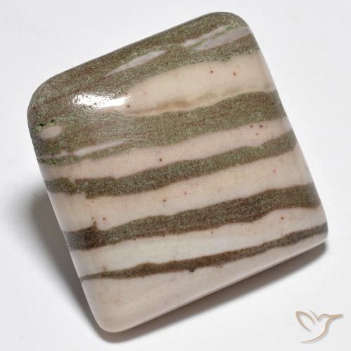 Jaspe Multicolorido Natural 26.77ct, Quadrado, Opaco