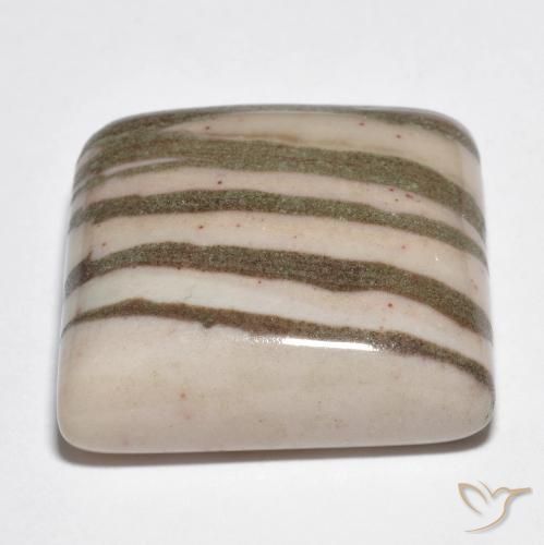 Jaspe Multicolorido Natural 26.77ct, Quadrado, Opaco
