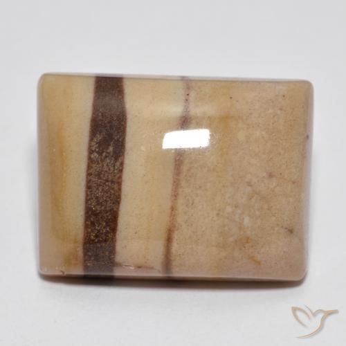 22.36ct Natural Multicolorido Jaspe, baguete, Opaco