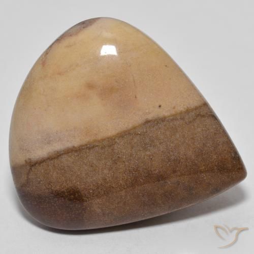 19.98ct Natural Multicolorido Jaspe, Formato de pêra, Opaco