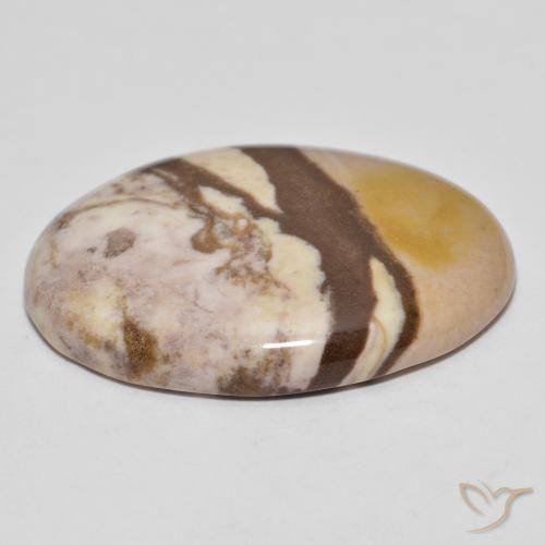 Jaspe Multicolorido Natural 25.71ct, oval, Opaco