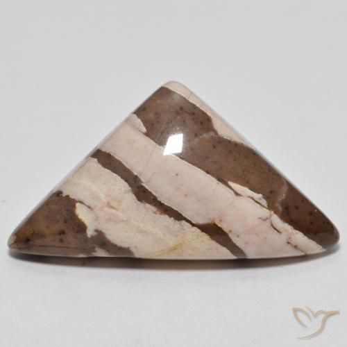 14.98ct Natural Multicolorido Jaspe, Trilhão, Opaco