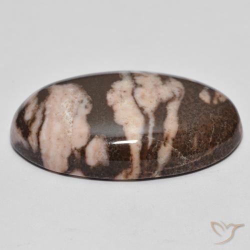 Jaspe Multicolorido Natural 25.70ct, oval, Opaco