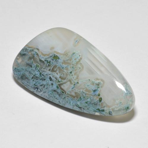 Jaspe multicolorido natural 28,82ct, forma extravagante, translúcido