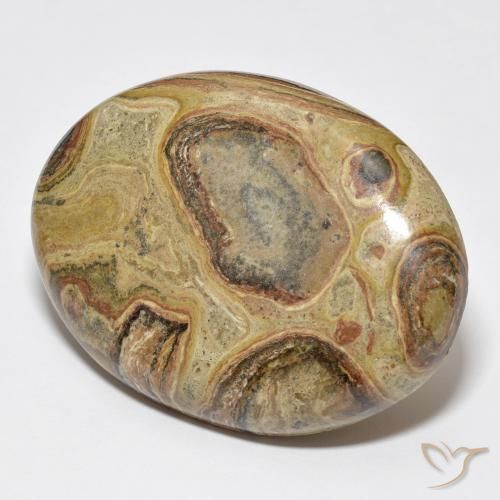 79.04ct Natural Multicolorido Jaspe, oval, Opaco